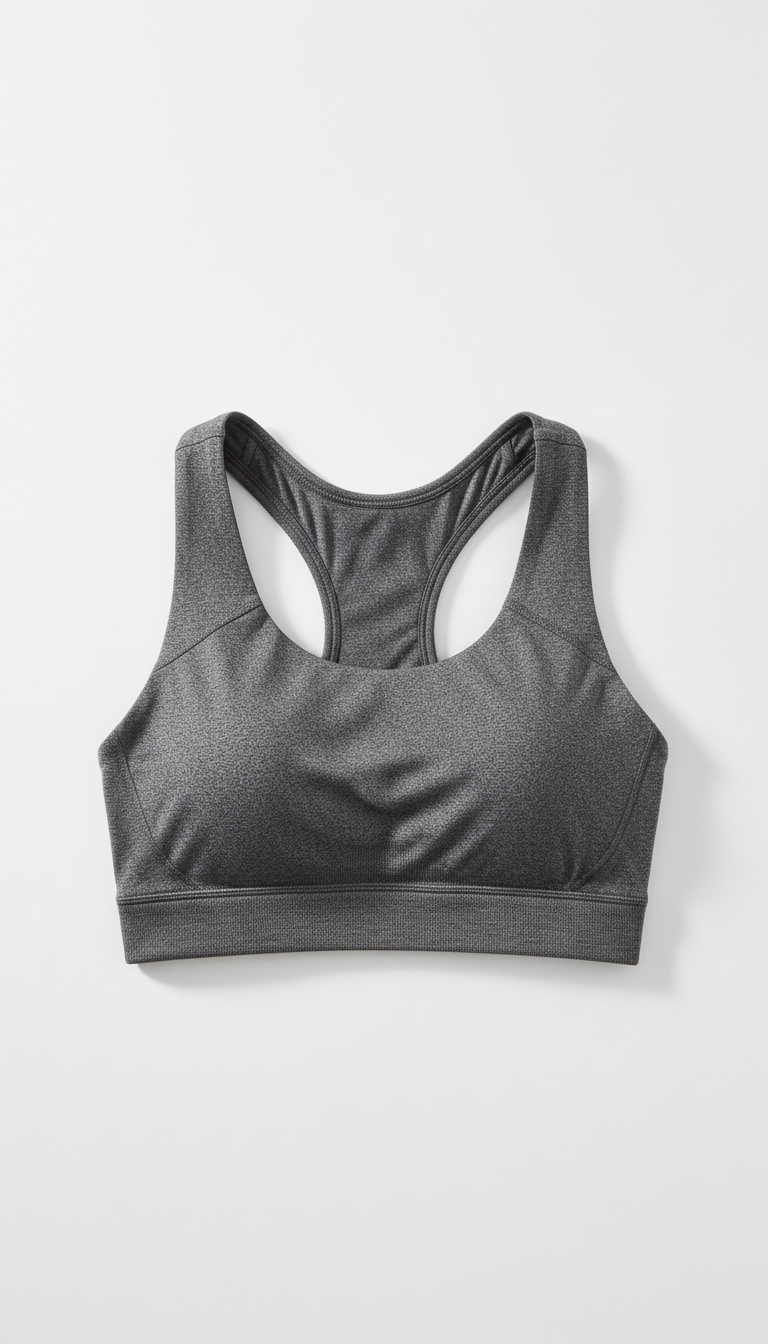 Moisture-Wicking Minimalist Sports Bra