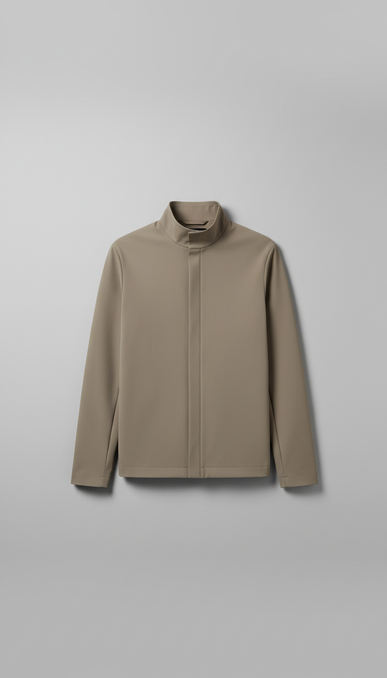 Matte Black Technical Jacket