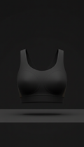 Minimalist Elastane Sports Bra